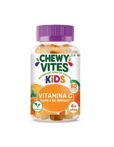 CHEWY VITES vitamina C infantil 60ud.