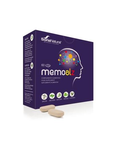 MEMOALZ 60comp. SORIA NATURAL