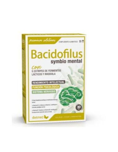 BACIDOFILUS symbio mental 30cap. DIETMED