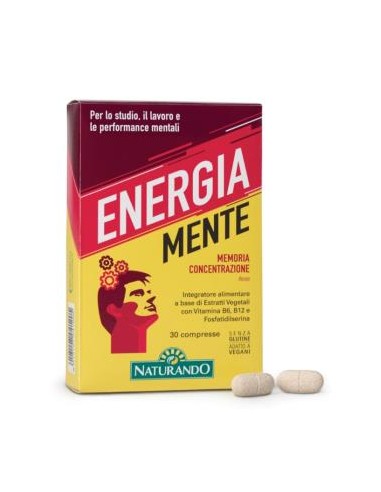 ENERGIA MENTE 30comp. NATURANDO