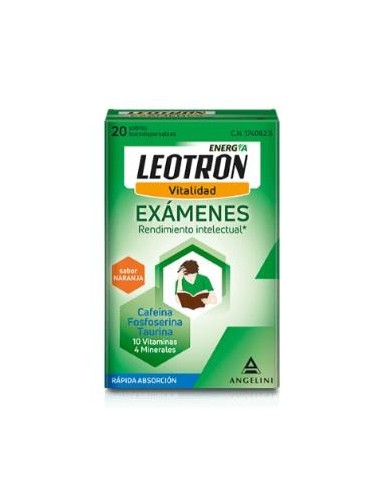 LEOTRON examenes 20sobres bucodispensables