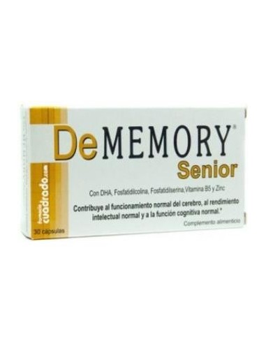 DEMEMORY senior 30cap. PHARMA OTC