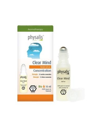 CLEAR MIND concentracion roll-on 10ml. BIO PHYSALIS