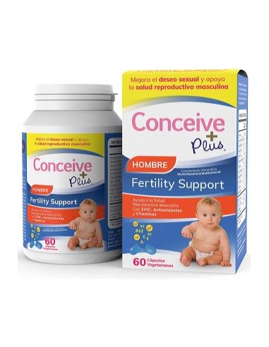 CONCEIVE PLUS APOYO FERTILIDAD MASCULINA 60cap SASMAR