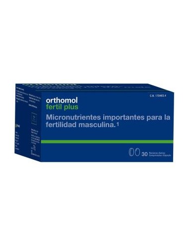 ORTHOMOL FERTIL PLUS 30 raciones 3comp.+1cap.