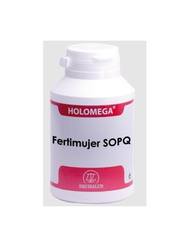 HOLOMEGA FERTIMUJER SOPQ 180cap. EQUISALUD