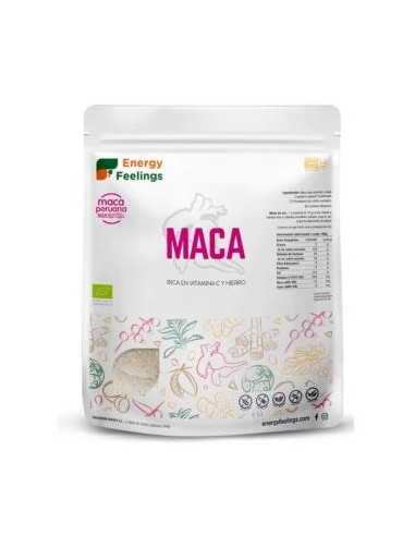 MACA polvo 1kg. ECO VEGAN SG ENERGY FEELINGS