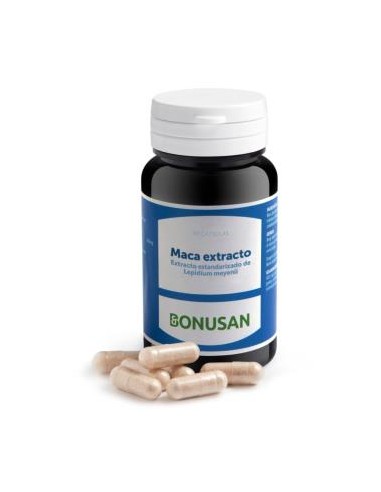 MACA extracto 350mg. 60cap. BONUSAN