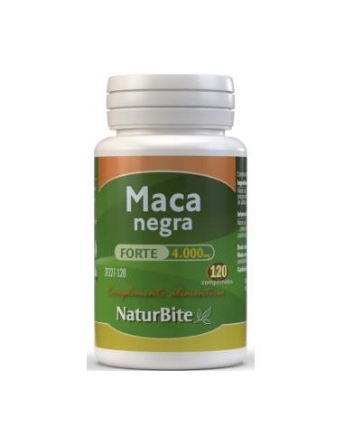 MACA NEGRA FORTE 4000mg. 120comp. NATURBITE