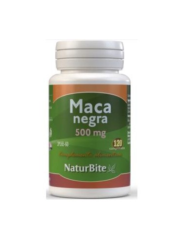 MACA NEGRA 500mg. 120comp. NATURBITE