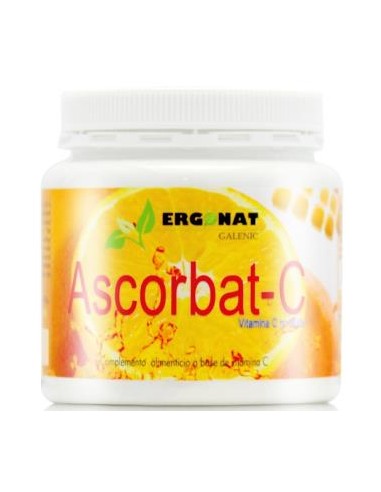 ASCORBAT-C vitamina C no acida 200gr. ERGONAT