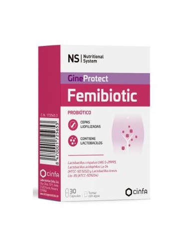 NS FEMIBIOTIC 30 caps