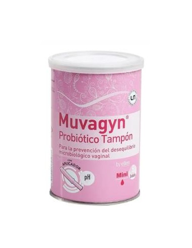 MUVAGYN PROBIOTICO TAMPON MINI con aplicador 9ud CASEN