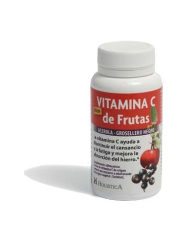 VITAMINA C frutas 60comp. HOLISTICA