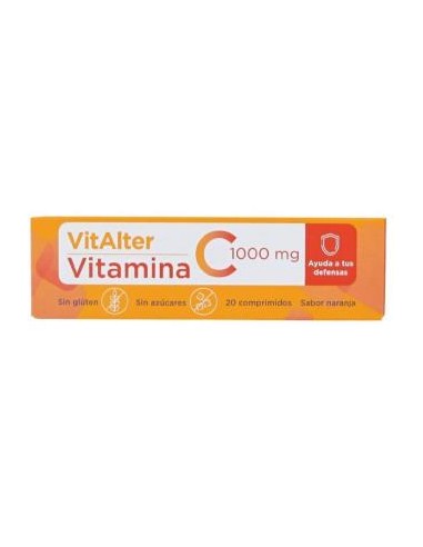 VITALTER VITAMINA C 1000mg 20comp efervescentes