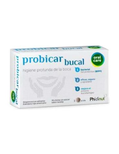 PROBICAR BUCAL 30chicles PHIDINUT