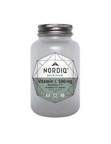 VITAMINA C 500mg 60cap.** NORDIQ NUTRITION