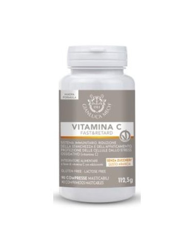 VITAMINA C 1000mg 90comp masticables. GIANLUCA MECH