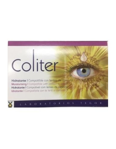 COLITER (agua de euphrasia) colirio 10x0,5ml. TEGOR