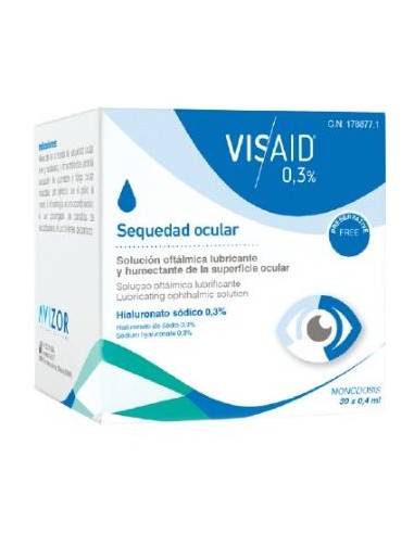 VISAID 0,3% sequedad ocular 30monodosis