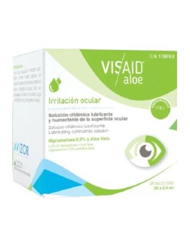 VISAID ALOE irritacion ocular 30monodosis