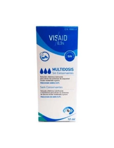 VISAID 0,3% multidosis 10ml.