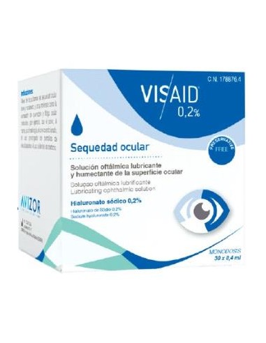 VISAID 0,2% sequedad ocular 30monodosis