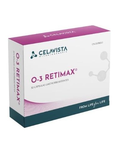 O3 RETIMAX 30cap. CELAVISTA