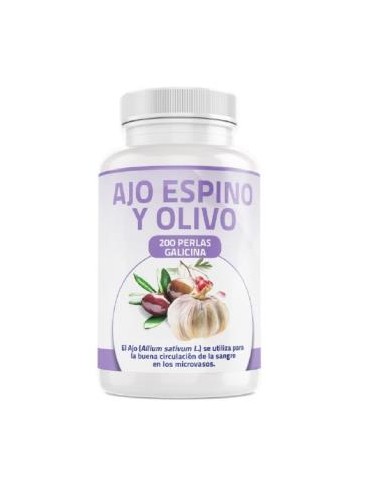 AJO ESPINO OLIVO 200perlas. BEQUISA