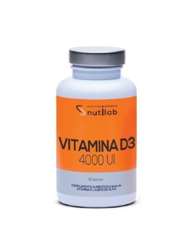 VITAMINA D3 4000UI 60perlas NUTILAB