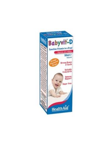 BABY VIT D 50ml. HEALTH AID