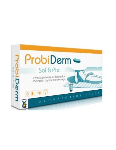 PROBIDERM SOL Y PIEL 40cap. TEGOR