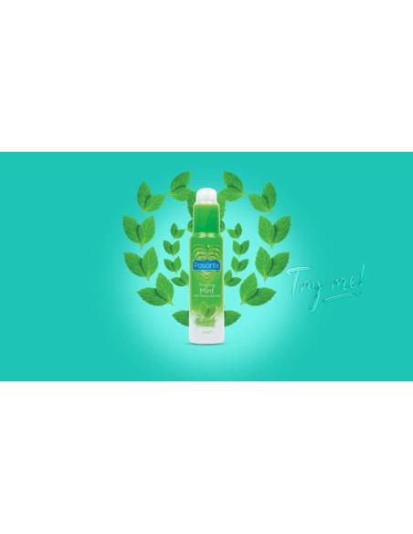 Lubricante aroma menta de la marca Pasante mint 75 ml