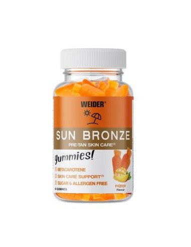 WEIDER GUMMY SUN BRONZE 40gummies