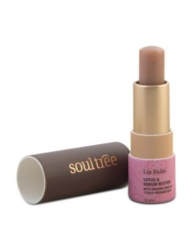 BALSAMO LABIAL lotus y kokum reparador 3,5gr. SOULTREE