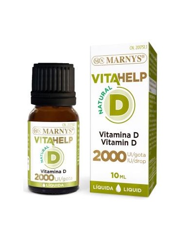 VITAHELP VITAMINA D 2000UI liquida 10ml. MARNYS