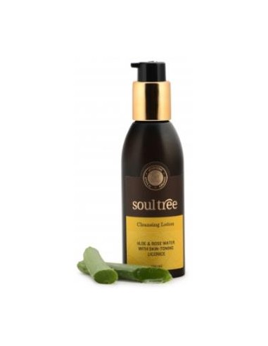 LOCION LIMPIADORA aloe, rosas y regaliz 150ml. SOULTREE