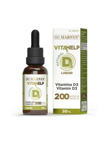 VITAHELP VITAMINA D3 200UI 30ml. MARNYS