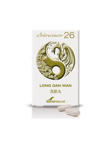 CHINASOR 26 long dan wan 30comp. SORIA NATURAL