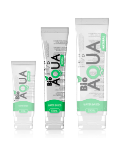 BIOAQUA Lubricante 100% Natural base de agua-100 ml.
