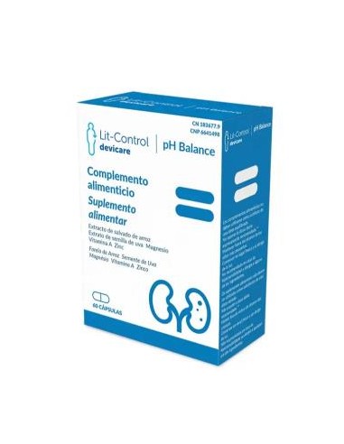 LIT-CONTROL PH BALANCE 60cap. DEVICARE