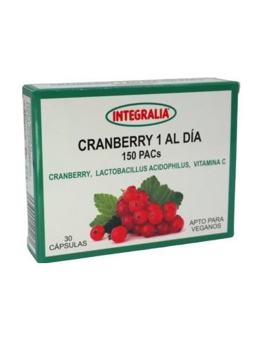 CRANBERRY 1 al dia 150PACS 30cap. INTEGRALIA