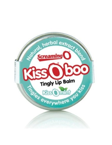 Balsamo Labial Beso Con Sensacion Potenciador del Sexo Oral de KissOboo-Menta