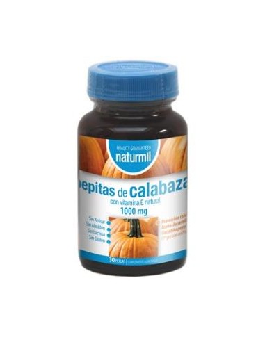 CALABAZA (pepitas) 1000mg. 30perlas DIETMED