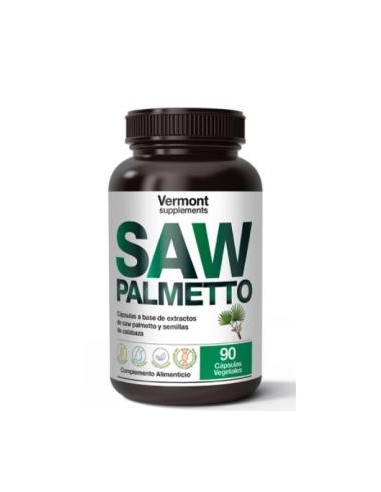 SAW PALMETO 90vcap. VERMONT SUPPLEMENTS