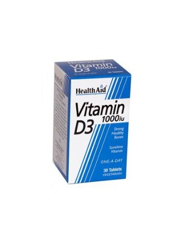 VITAMINA D3 1000ui 30comp. HEALTH AID