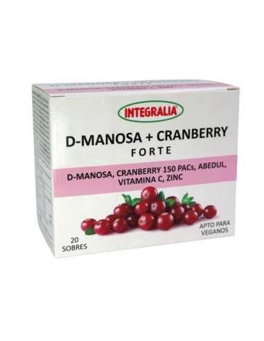 D-MANOSA + CRANBERRY PLUS 20sbrs. INTEGRALIA