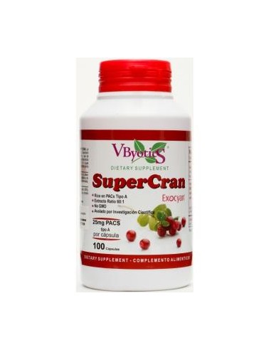 SUPER CRAN arandano rojo 100cap. VBYOTICS