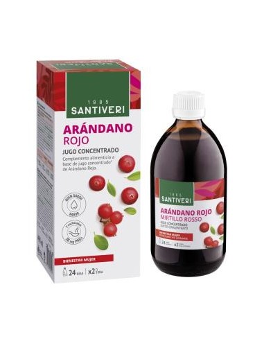 ARANDANO ROJO concentrado 490ml. SANTIVERI