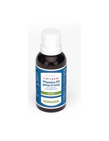 VITAMINA D3 5mcg. infantil 30ml. BONUSAN